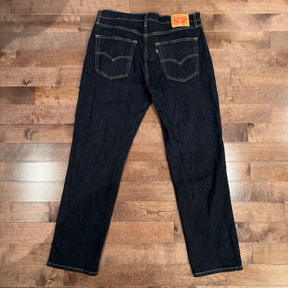 Levi's 541 Athletic Taper Dark Blue Denim Jeans - W36 L34 - Picture 4 of 7
